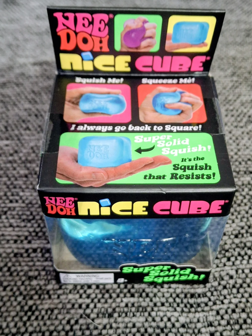 Nice Cube Super Solid Squish - Blue
